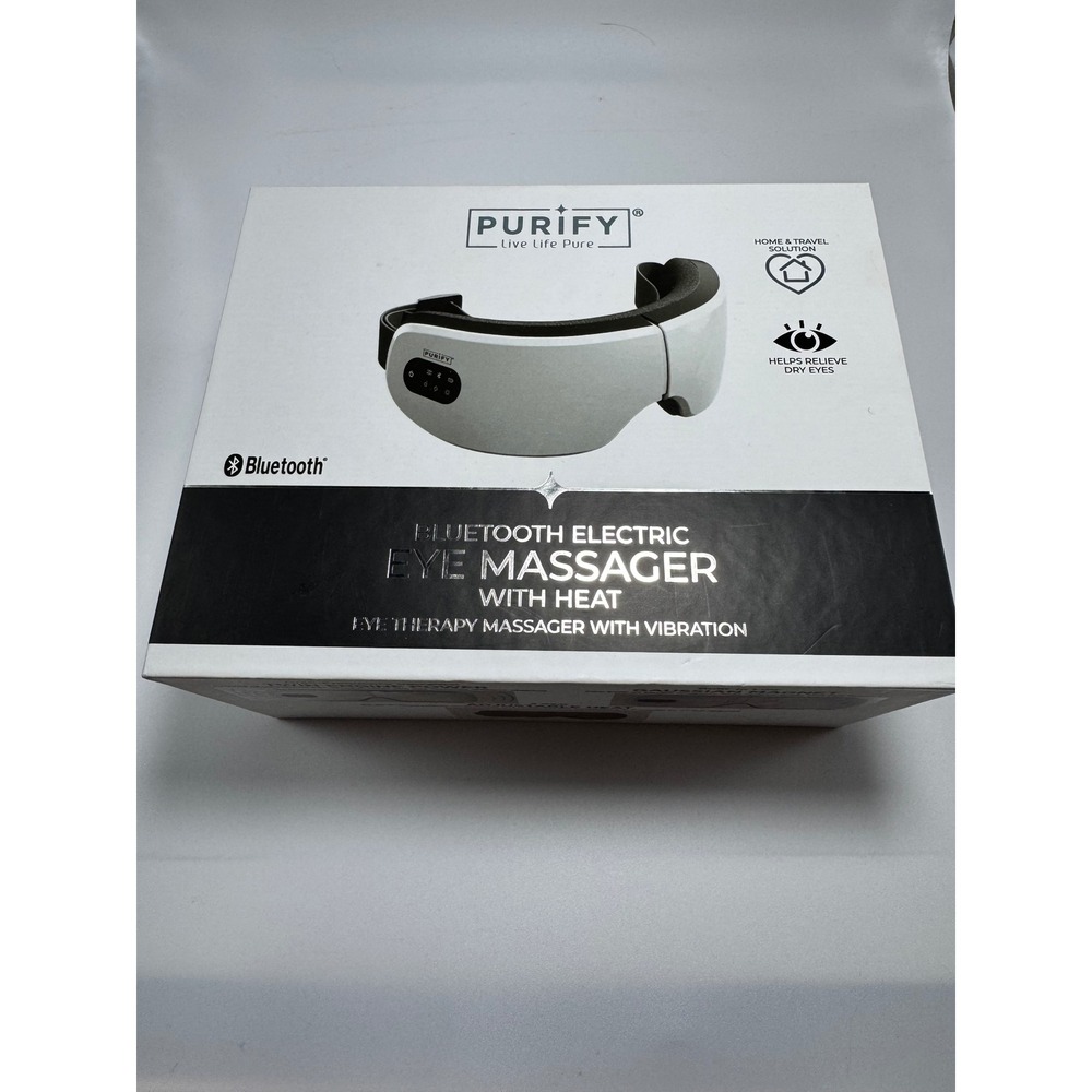 Purify Bluetooth Electric Eye Massager with Heat Vibration PY-EYMAS-900 New